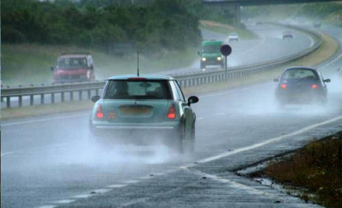 Driving in the rain presents its own set of challenges when you're behind the wheel.